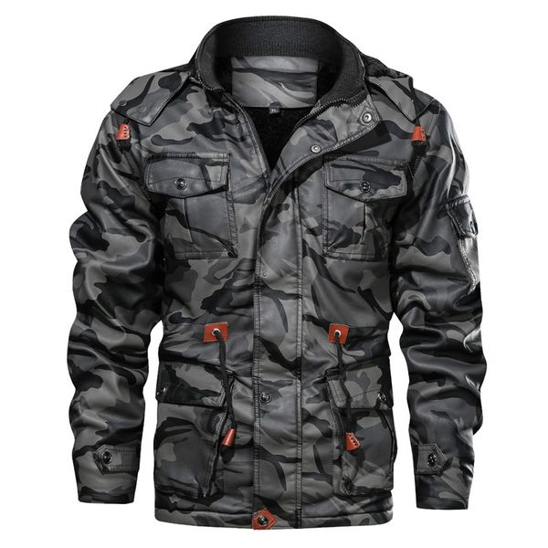 

mountainskin men's leather jackets winter fleece thick mens hooded pu coats male fashion motorcycle outwear brand clothing sa724, Black