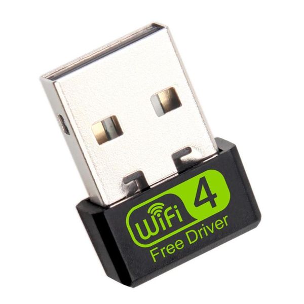 

мини usb wifi адаптер бесплатный драйвер wi fi dongle 150 мбит / с 2.4 g сетевая карта для пк ethernet беспроводной wi-fi приемник