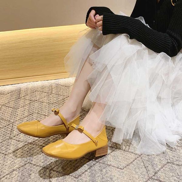 

2020 woman's new fashion office lady bow buckle low heels shoes single pumps women spring work shoes pointed toe black u19-29