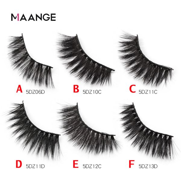 

maange false eyelash luxury 9paire 5d false lashes fluffy strip eyelashes long natural party makeup synthetic fiber women may7