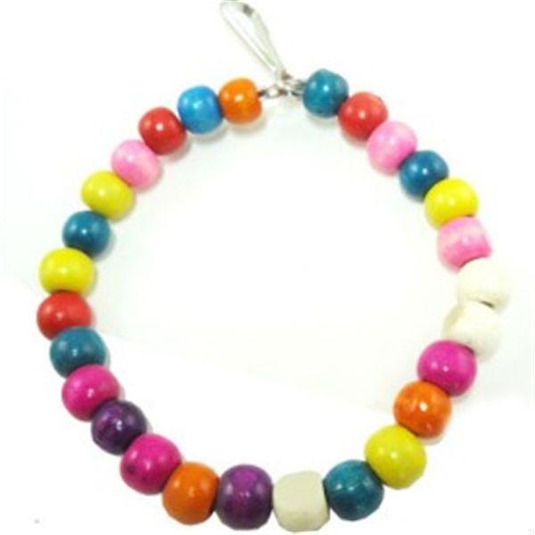 

новый многоцветный деревянная лестница качели упражнения радуга попугай попугай лестница хомяк игрушка бусины попугай птицы игрушки клетка у