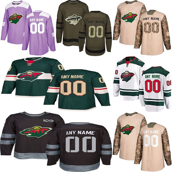 

2020 news minnesota wild hockey jerseys multiple styles mens 11 zach parise 36 mats zuccarello custom any name any number hockey jerseys, Black;red
