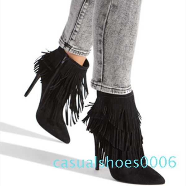 

goddess2019 fine toe tassels with temperament white woman cool boots grace black go show night store sandals c06