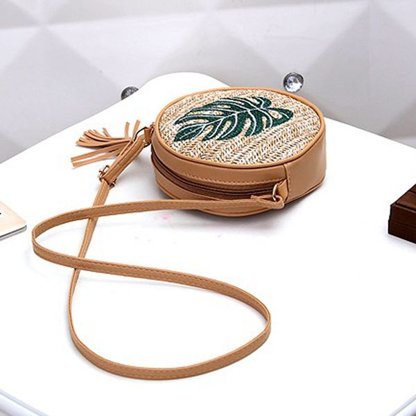 

women bag fashion retro weave feather tassel bucket crossbody shoulder schoudertas dames sac a main femme de marque soldes