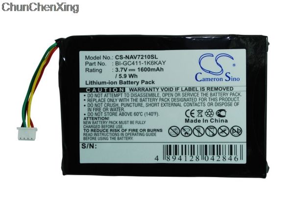 

cameron sino 1600mah аккђмђлоѬ bi-gc411-1k6kay дл navigon 7210, 7310