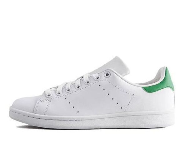 

мода стиль смит белый повседневная обувь высокое качество мужская женская стэн мода кожаная обувь квартиры классические повседневные кроссов