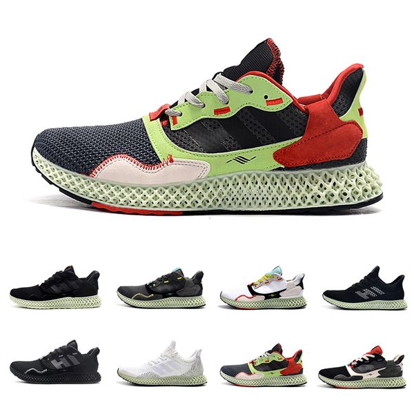

hender scheme mens zx 4000 futurecraft 4d running shoes trainers for men zx4000 sneakers carbon male sports trainer haussures 40-45