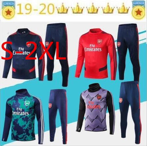 

2019 jersey tracksuit 19 20 pepe football kits soccer jogging set football jacket training suit size s-2xl, Black