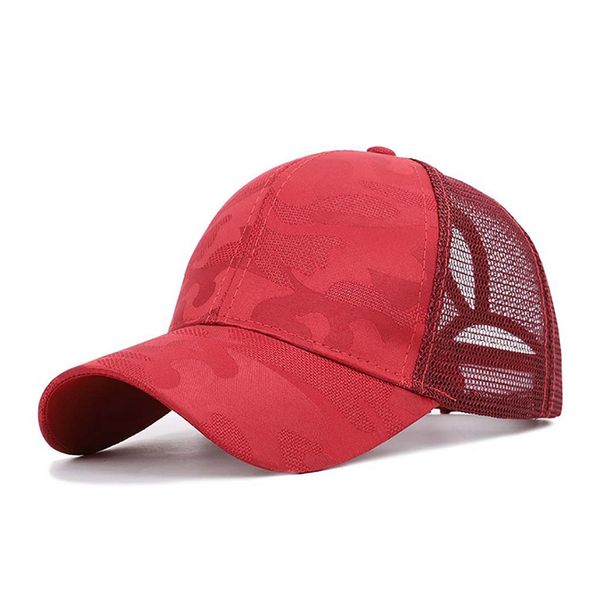 

summer sunshade baseball running cap mesh breathable cotton hats ponytail hat headwear adjustable back caps hc, Blue;gray