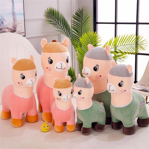 

creative mythical animals wool plush toys alpaca soft plush embrace pillow lovely llama stuffed toy doll kids christmas gifts t9i00132