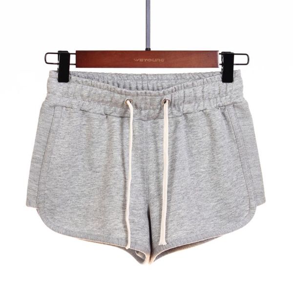 

новое лето шорты повседневные женщины спортивные шорты женская мода сыпучие эластичный пояс дышащий вышитые главная короткие штаны, White;black