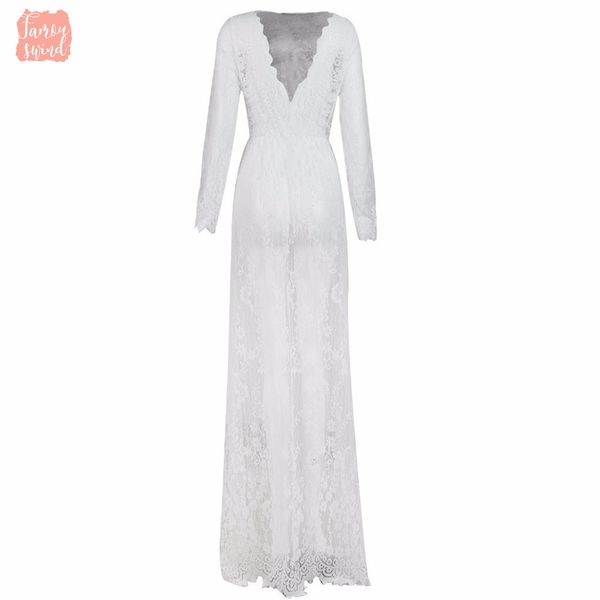 

нижнее и ночное белье качество хорошая женщина раздел мода глубокий v женщины nightgown шнурка hollow с длинным рукавом рубашки новый, Black;red