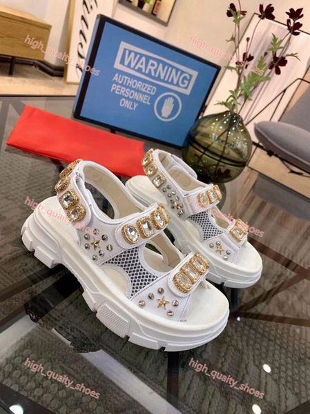 

2020 new summer rhinestone xshfbcl breathable comfortable non-slip ladies walking beach sandals women shoes size 35-41, Black;red