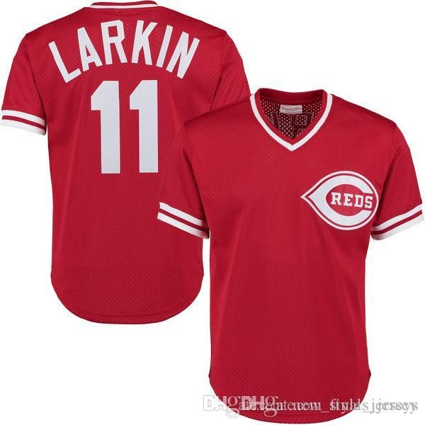 

Cincinnati jersey 2019 new Reds 19 Joey Votto 5 Johnny Benc 14 Pete Rose 17 Chris Sabo 11 Barry Larkin jerseys Larkin