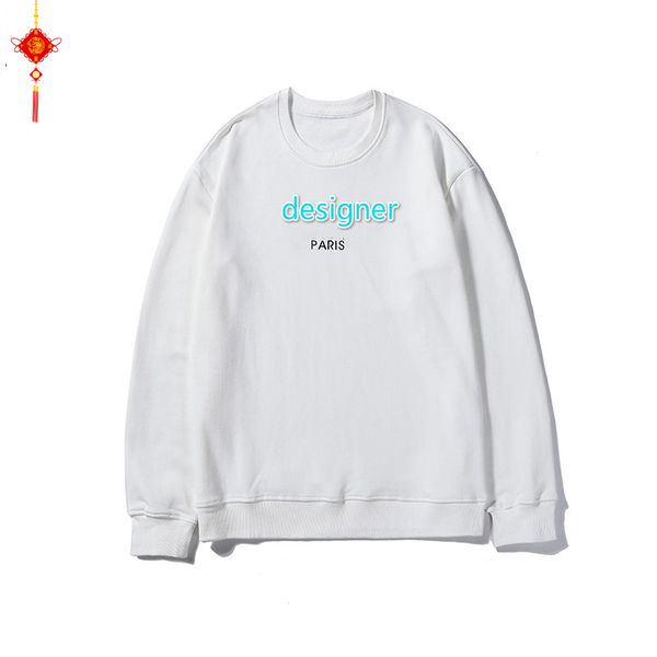 

designer men's hoodie brand casual hoodies long sleeve breathable luxury o-neck clothing with letter pattern m-2xl available, Black