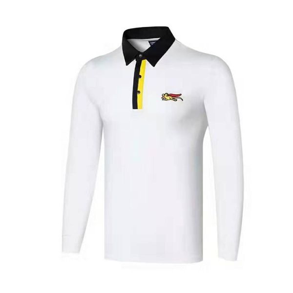 

autumn and winter golf clothing men's long sleeves, Black;blue