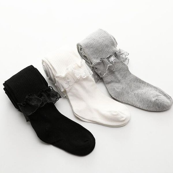 

lace baby girl tights knitted newborn infant tights winter warm baby stockings solid color baby pantyhose meisje, Blue