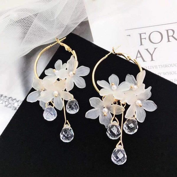 

2020 fashion jewelry 925 sterling silver luxury designer jewelry women earrings designer earings baroque dazzle tassels crystal earings 1312, Golden;silver