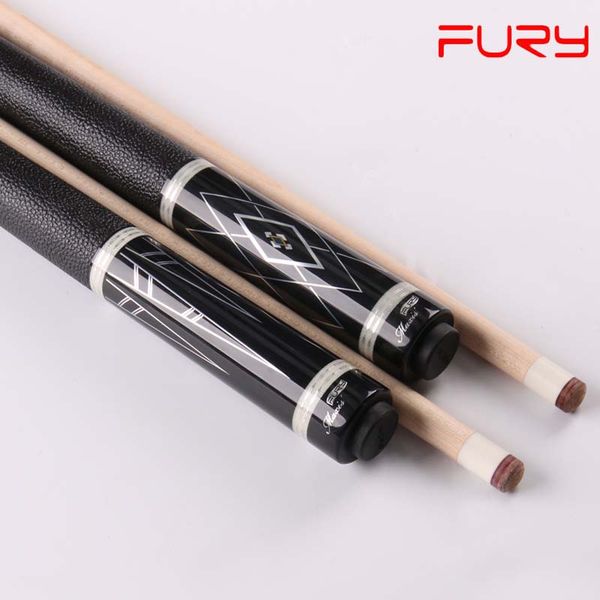 

fury pool cue 13mm tip ms model with pool cue case set black 8 china