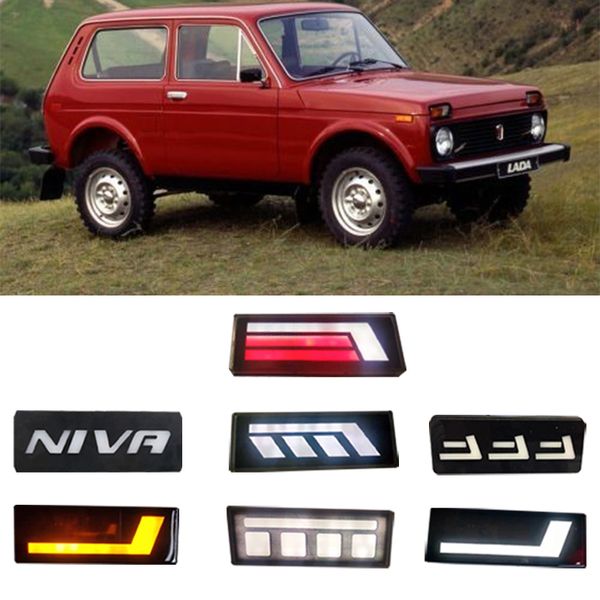 

2pcs car external lights auto led side marker turn signal light indicator for lada niva 4x4 1995+ side lamps