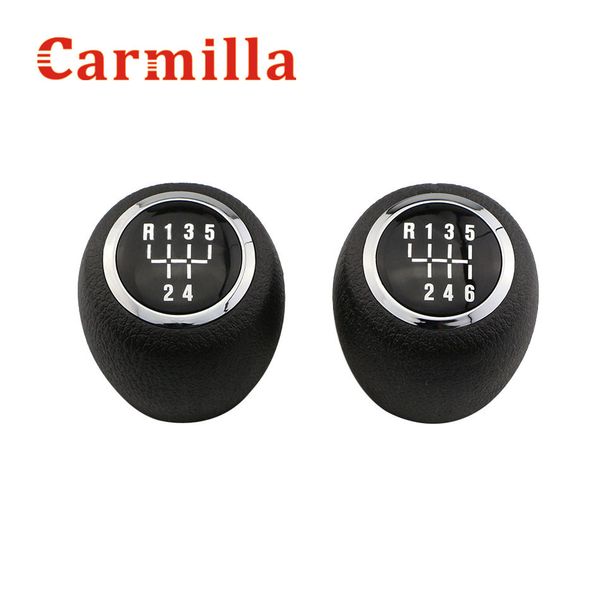 

carmilla car gear head shift knob car gear handball 6 speed 5 speed for cruze aveo lova mt 2009 - 2013 2014 2015 2016