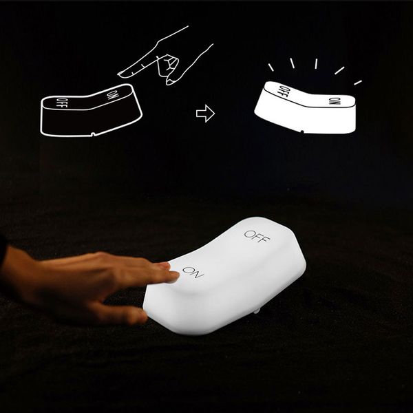 

brelong creative night light, gravity induction energy saving night light usb charging outdoor intelligent led light 1 pc