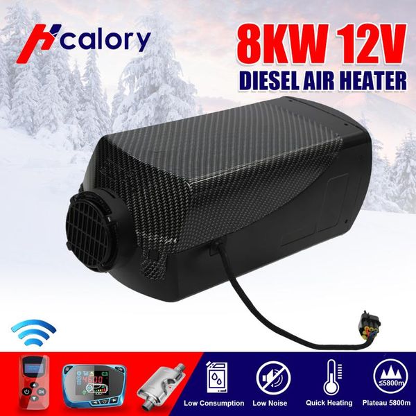 

car heater 8kw 12v air diesels heater parking with remote control lcd monitor for rv, motorhome trailer, trucks, boats