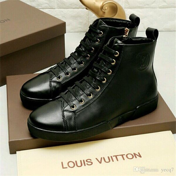 

19ff мужского ботинки зимнего zapatillas hombre мужской новой моды джинсовой холст обувь высоких кроссовки дышащей обувь мужской, Black