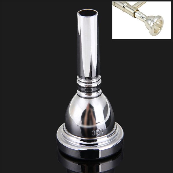 

12c plated copper alloy large shank alto trombone mouthpiece sound concert stylish and durable