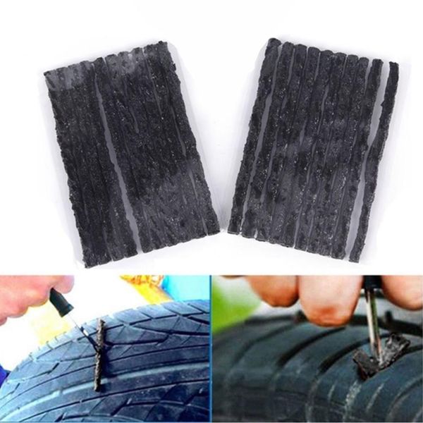 

10/20pcs car tubeless tire tyre puncture repair strip auto motorcycle tubeless tire tyre puncture plug seal repair tool kit