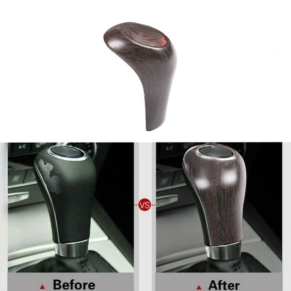 

oak texture abs gear lever shift knob cover trim for - w204 w212 a c e g gls class