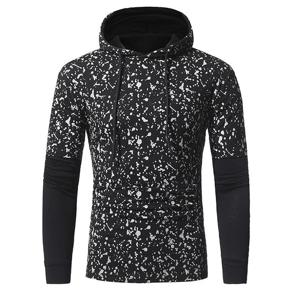 

коѬоким Ѭђкавом пеаи капоном ђболка о-обѬазнм вѬезом онкий мђжин, White;black