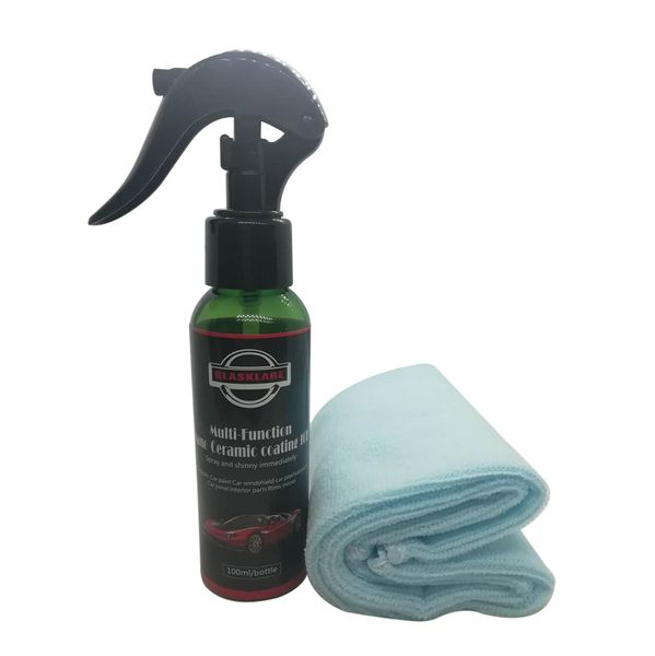 

10h car liquid ceramic coat car multi-purpose brilliaire ceramic coat 100ml super hydrophobic glass coating may20