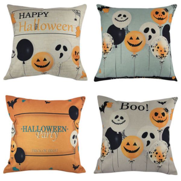 

cotton linen square decorative pillow case home living room eco-friendly