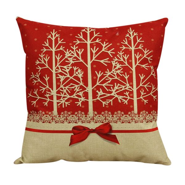 

practical boutique 45*45 cm lovely christmas reindeer digital printing pillow cover cushions covers fashion home pillow case