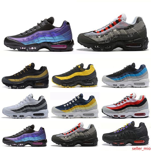 

2019 new men designer running shoes laser fuchsia red orbit bred aqua neon triple black white mens trainers sport sneakers 36-45