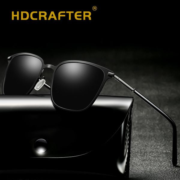 

2019 sunglasses men polarized sun glasses man mirrored alloy driving eye glasses for male gafas de sol hombres, White;black
