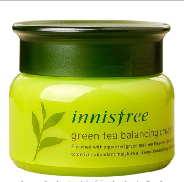 

2020 большое качество innisfree green tea balancing cream увлажняющий уход за кожей лица кожей уход за крем лосьон 50мл бесплатная доставка, White
