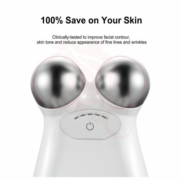 

home use mini microcurrent face lift machine skin tightening rejuvenation spa usb charging facial wrinkle remover device beauty massager