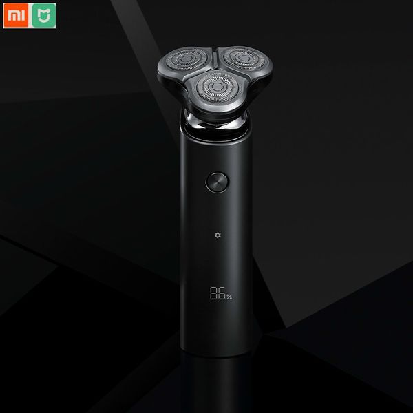 

xiaomi mijia electric shaver razor for men type c rechargeable 3 head dry wet shaving machine beard trimmer washable dual blade