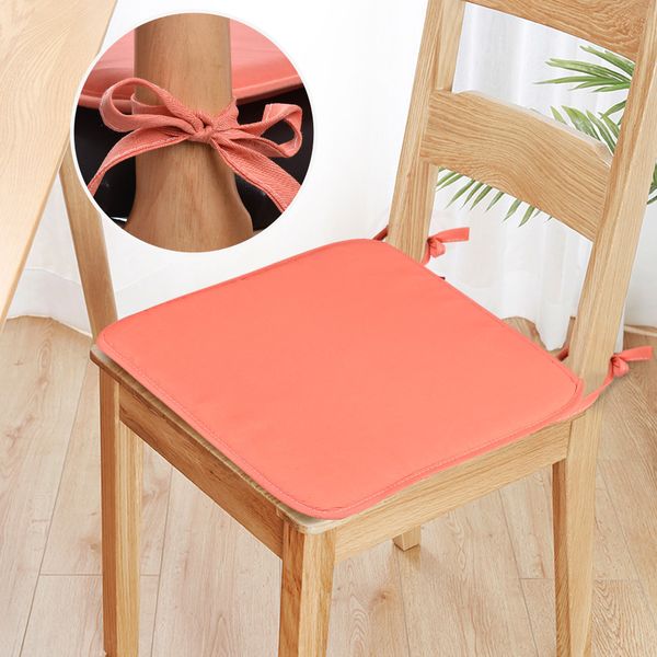 

urijk 37x37cm/28x28cm super soft cotton chair cushion non-slip seat cushions back cushion chair pads home office seat pads