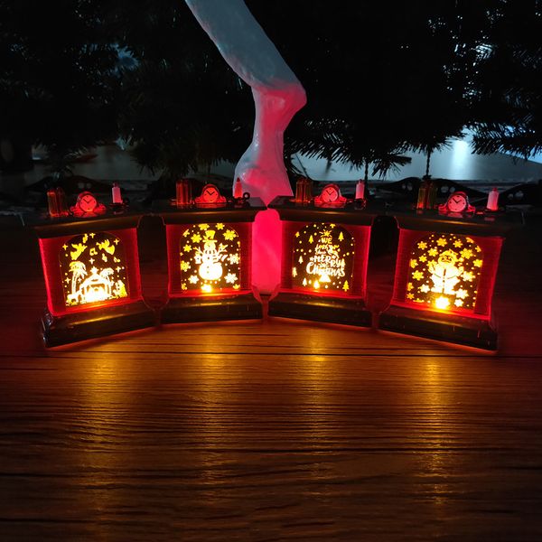 

new christmas ornaments 2019 christmas fireplace with light ornaments merry decorations for home gift for kids