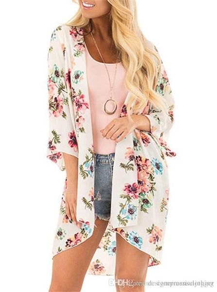 

summer beach ионова олнезаинй блђза floar пеаае  длиннм Ѭђкавом cape женин Black