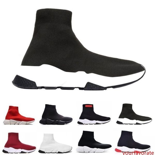 

luxury designer shoes for women men speed trainer black trainer red triple black casual shoes outdoor womens sneaker shoe size 36-45