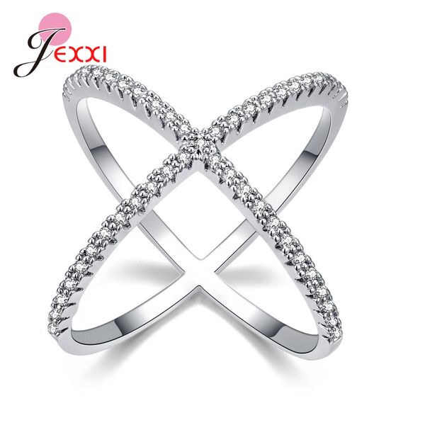 

fashion brand rings women wedding valentine gift ring two-in- one twisted 925 sterling silver rings wholesale/retail, Slivery;golden
