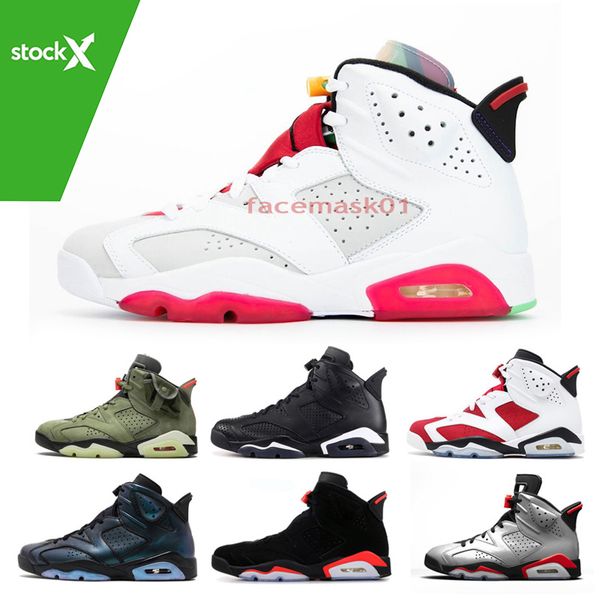 

Air Retro Jordan Hare Трэвис Скоттс ПСЖ 6 6s премиум мужская баскетбольная обувь Cactus Jack черный инфракрасный разводимый мужской спортивный дизайнер Sneak