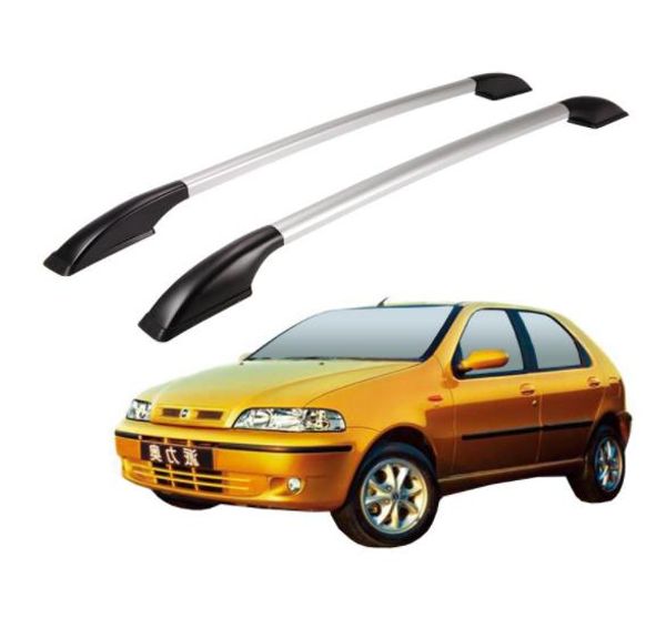 

2pcs/set car aluminum alloy roof rack luggage carrier bar hatchback universal car accessories for fiat palio for a160