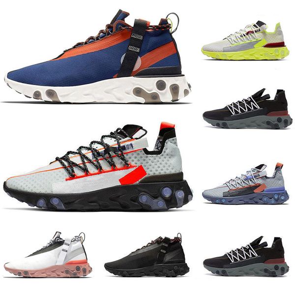 

2020 new release react shoes react lw wr mid ispa women mens running shoes anthracite light crimson navy blue wolf white sneakers