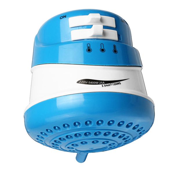 

5400w 110/220v electric shower head tankless instant water heater bath kits