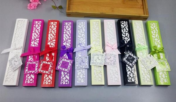 

2020 in stock 50 pieces to sell white bridal fans hollow bamboo handle wedding accessories fold paper fans personalized diy
